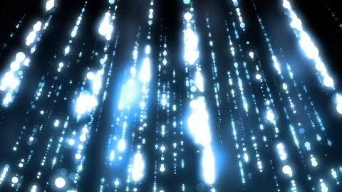 Glittering Vertical Lines Blue Stock Footage 97405829