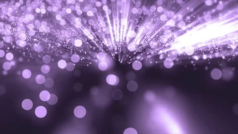 Glittering Violet Particle Background.  Video stock 70358821