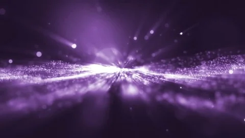 Glittering Violet Particle Background.  Stock Footage 70359349