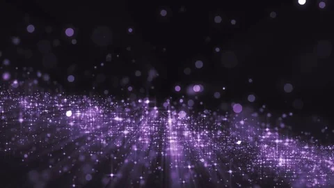 Glittering Violet Particle Background. Stock-Footage 71653359