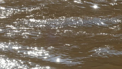 Glittering water surface, Background Image Stock Footage 126500653