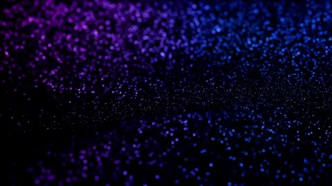Glittering waves background with flowing vast field of shimmering particles Stock Footage 323297483