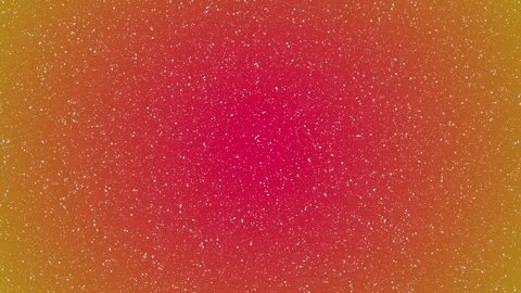 Glittering White Dust Particles Falling on Red Gold Gradient Background Video stock 346816507