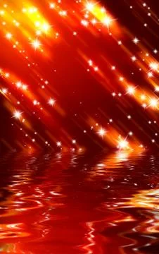 Glitters and sparkles Stock Photos