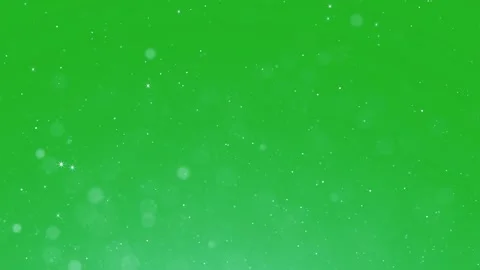 Glitters in light blue color on green screen Stock Footage 313790757