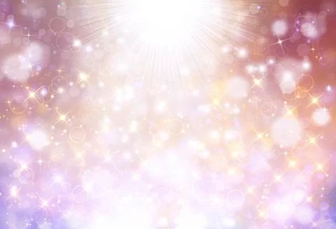 Glittery beautiful bokeh background Stock Illustration