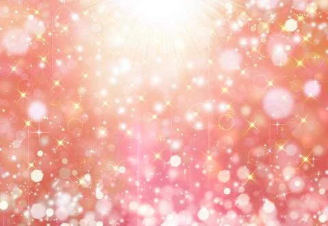Glittery beautiful bokeh background Stock Illustration