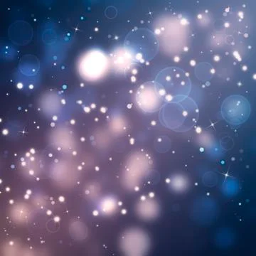 Glittery beautiful bokeh background Stock Illustration