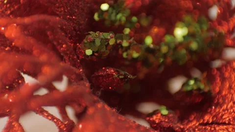 Glittery Christmas Decorations 스톡 동영상 169874249