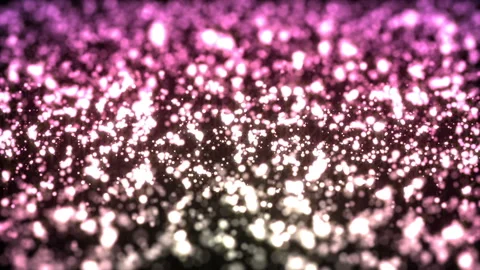 Glittery pink particles used as a background Stock Footage 233758723