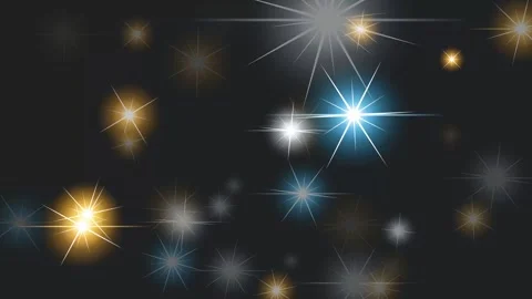 Glitzy paparazzi camera flashes strobe lights on black background. 4K Stock Footage 347269679