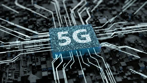 Global 5g internet network. Stock Footage 152336809