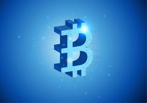 Global Abstract digital bitcoin crypto currency vector background.currency Illustrazione stock