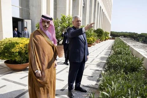Global Alliance for the Two-State Solution meeting in Rome, Roma, Italy - 29 Jul 库存照片