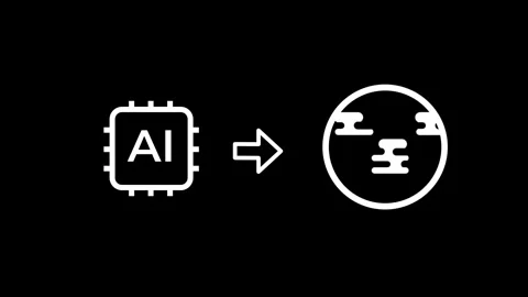 Global Artificial Intelligence Network Stock Footage 334188958