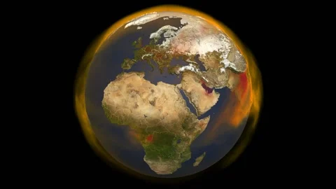 Global Atmospheric Methane 스톡 동영상 139056795