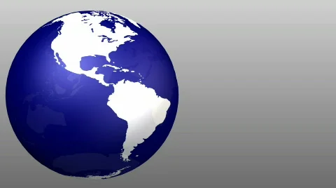 Global Background HD NTSC30 Stock Footage 846623