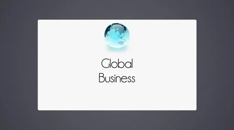 Global business communication Video stock 40774029