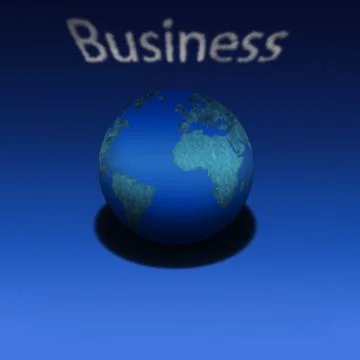 Global business Stock Illustration