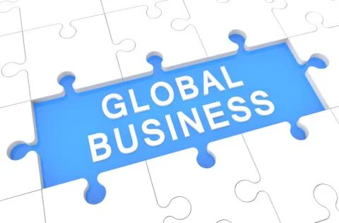 Global business Stock Illustration