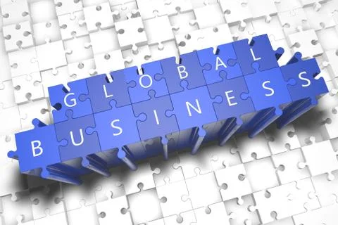 Global business Stock Illustration