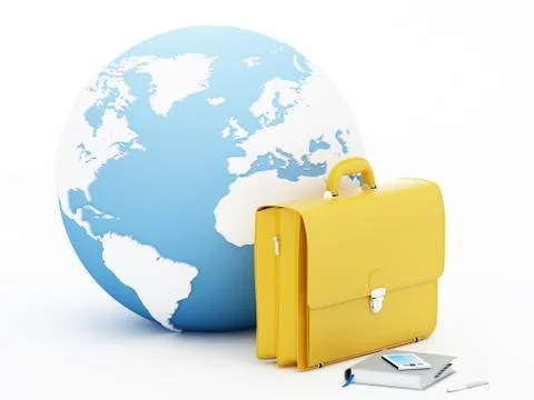 Global business Stock Illustration