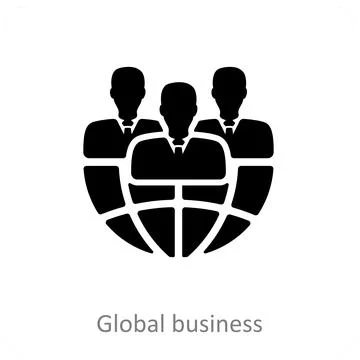 Global Business Stock Illustration