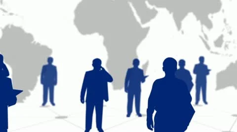 Global business men Video stock 12013744