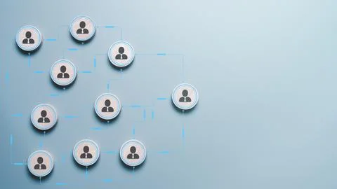 Global business network connection through global communication technology,.. Stock Photos
