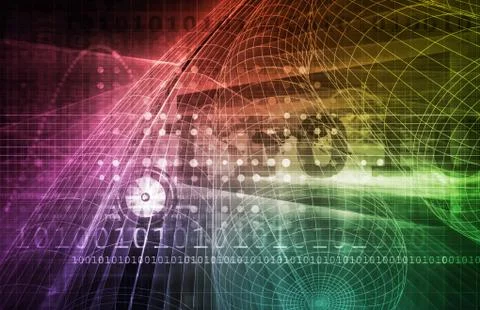 Global Business Network Stock Illustration