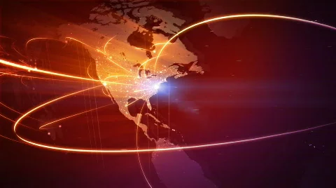 Global business network. Loop Vidéo 561912