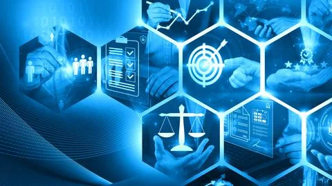Global business structure of networking, Analysis and data exchange custome.. Stock Photos
