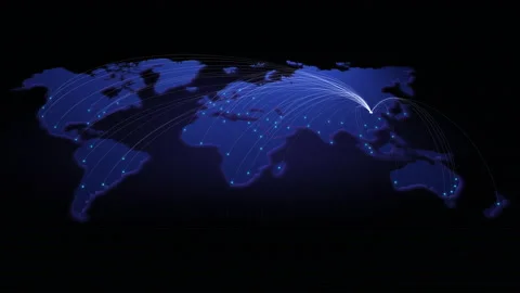 Global Cities Connection Beijing, China Stock Footage 170677136