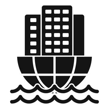 Global climate change icon simple vector. Twelve thousand years cycle Ilustración de archivo
