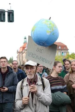 Global Climate Strike in Berlin On September 23, 2022 36,000 people gather... Stock-Fotos