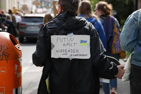 Global Climate Strike in Berlin On September 23, 2022 36,000 people gather... Stock-Fotos