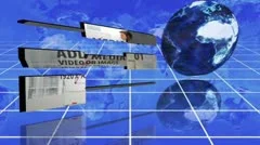Global clip reveal Animation Stock After Effects