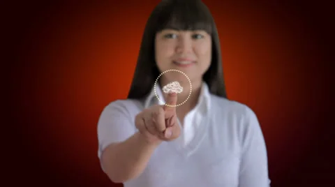 Global cloud computing concept Stock Footage 34976934