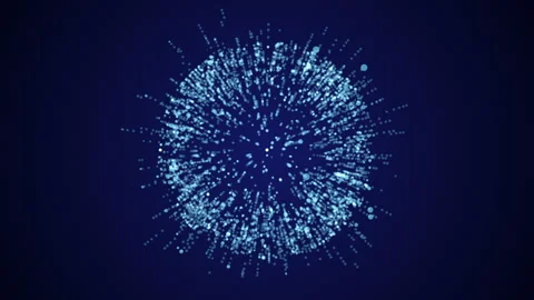 Global communication and network abstract Stock Footage 250252896