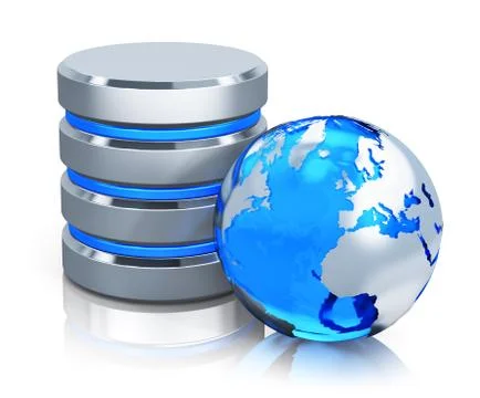 Global communication concept Illustrazione stock