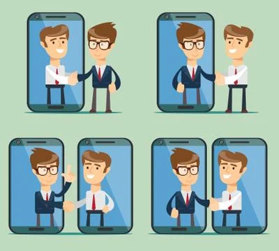 Global communication concept . Stock Illustration