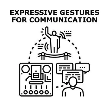 Global communication connecting people using technology concepts Stock Illustration
