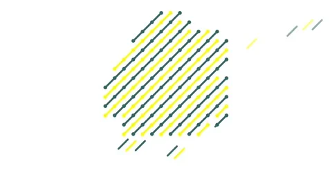 Global Communication Diagonal Elements Form Swaziland Map Video stock 327941975