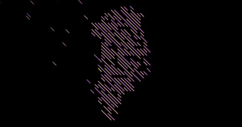 Global Communication Diagonal Elements Form Greenland Map Stock Footage 328028593