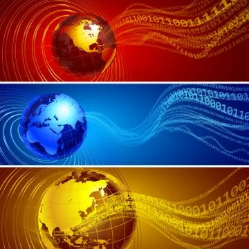 Global communication Stock Illustration