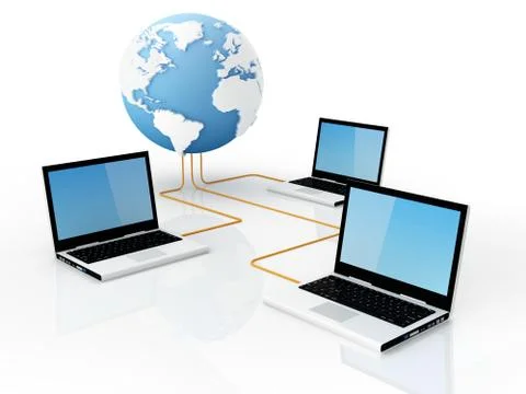 Global communication Stock Illustration