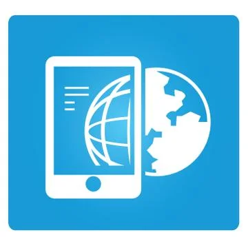 Global communication Stock Illustration