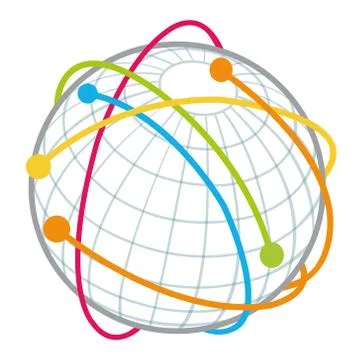Global Communication Stock Illustration