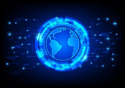 Global communication 스톡 일러스트