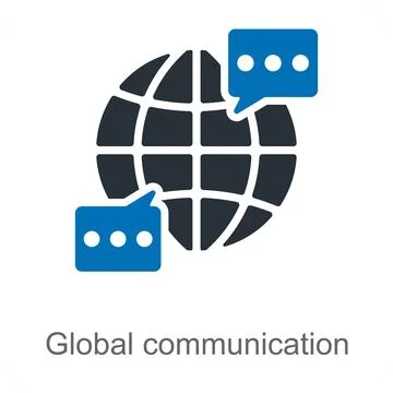 Global Communication Stock Illustration